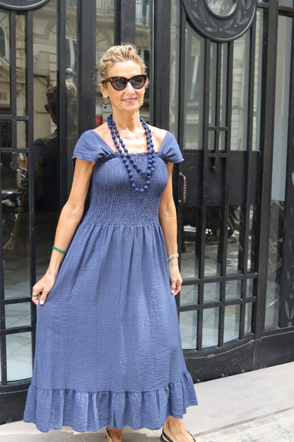 VESTIDO CLARA AZUL