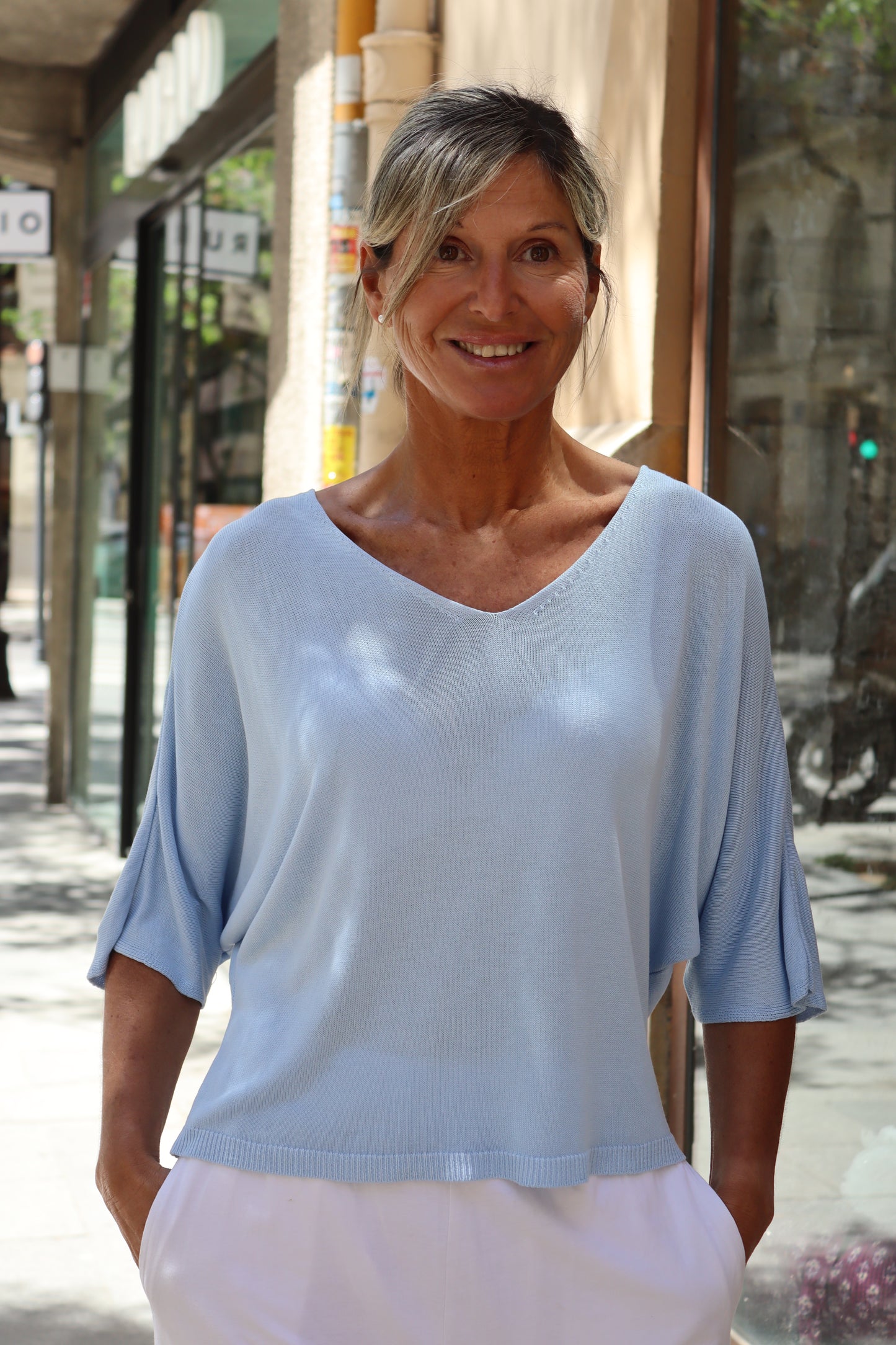 JERSEY ANI AZUL BEBE