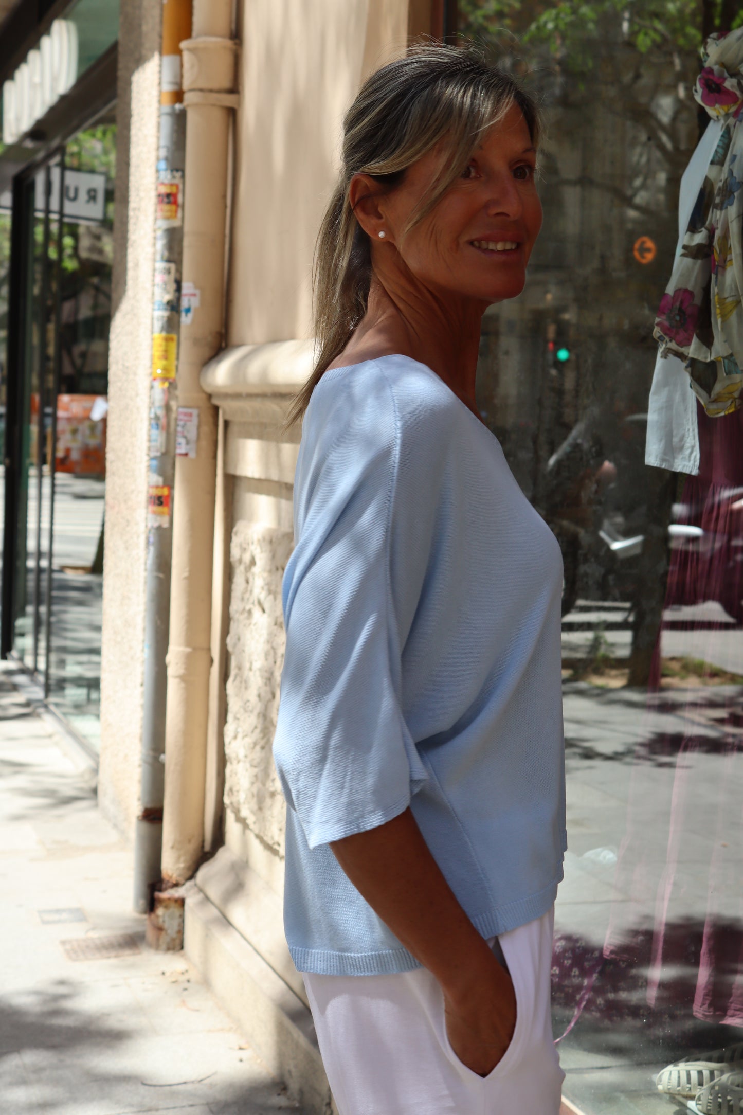 JERSEY ANI AZUL BEBE
