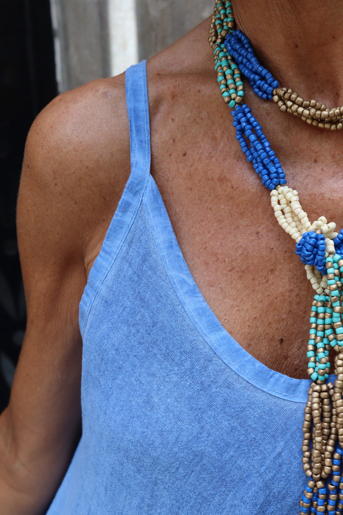 VESTIDO MONI AZUL PARIS