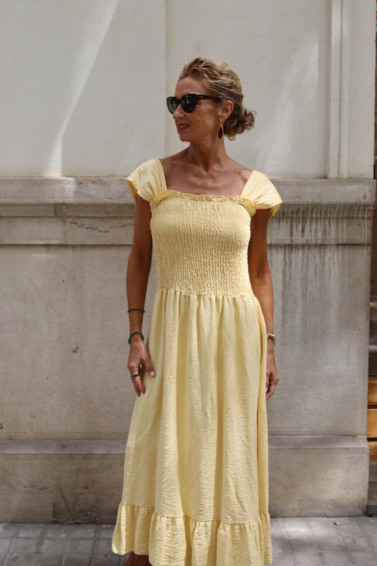VESTIDO CLARA AMARILLO
