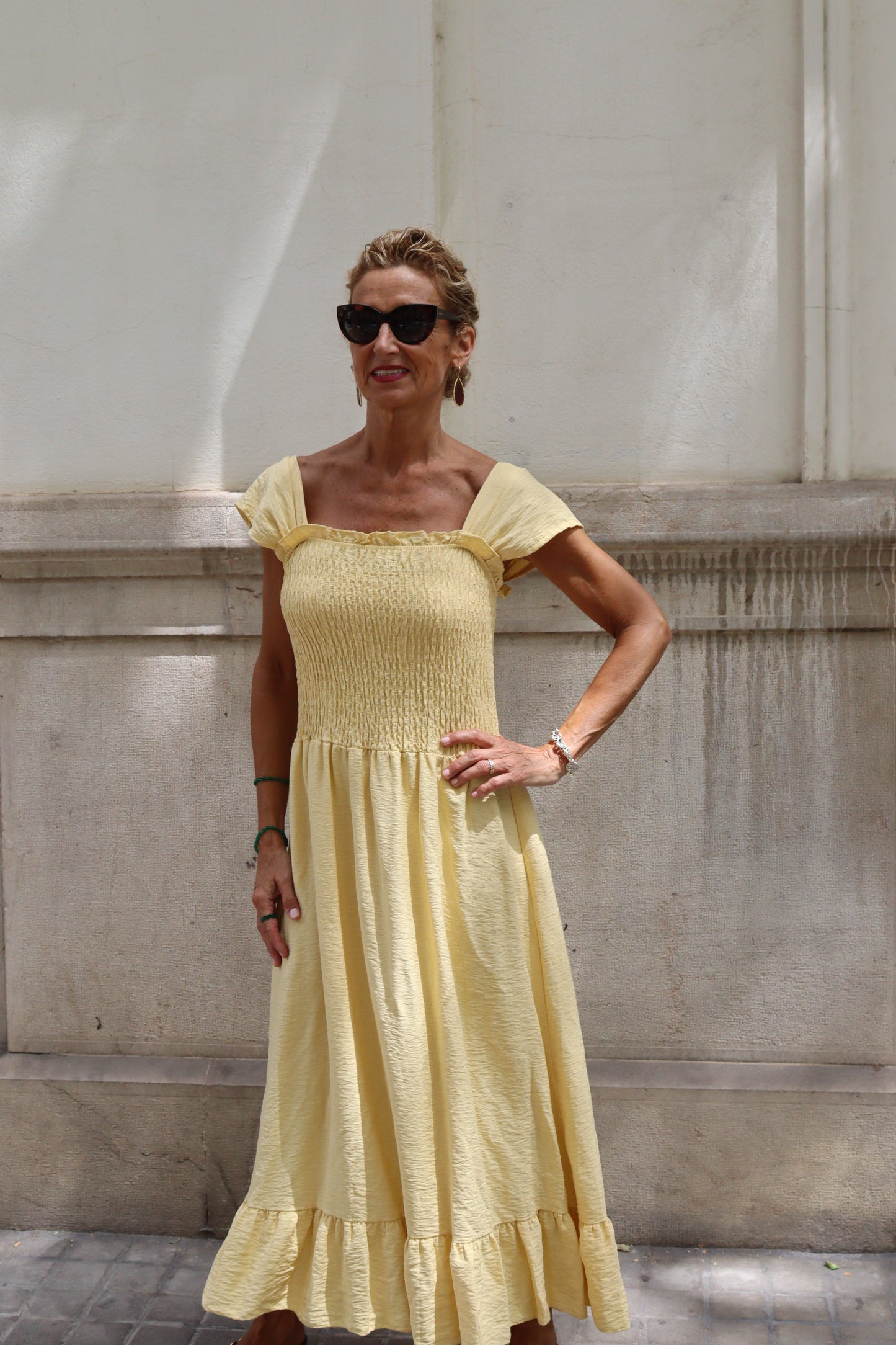 VESTIDO CLARA AMARILLO