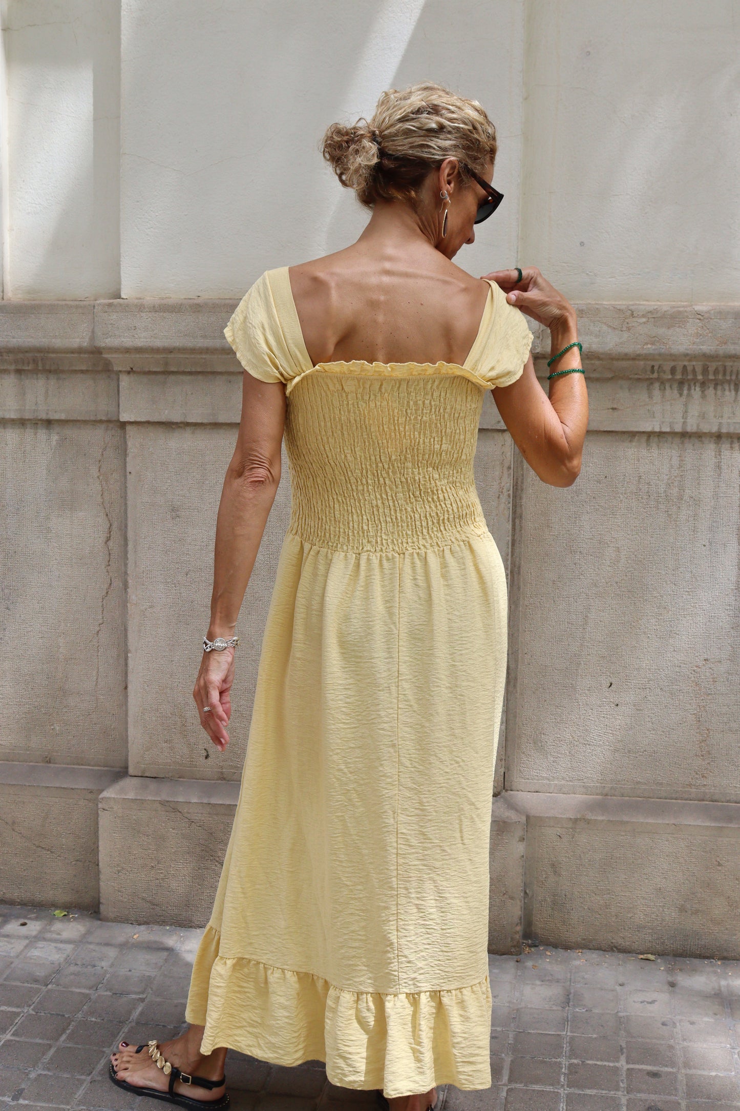 VESTIDO CLARA AMARILLO