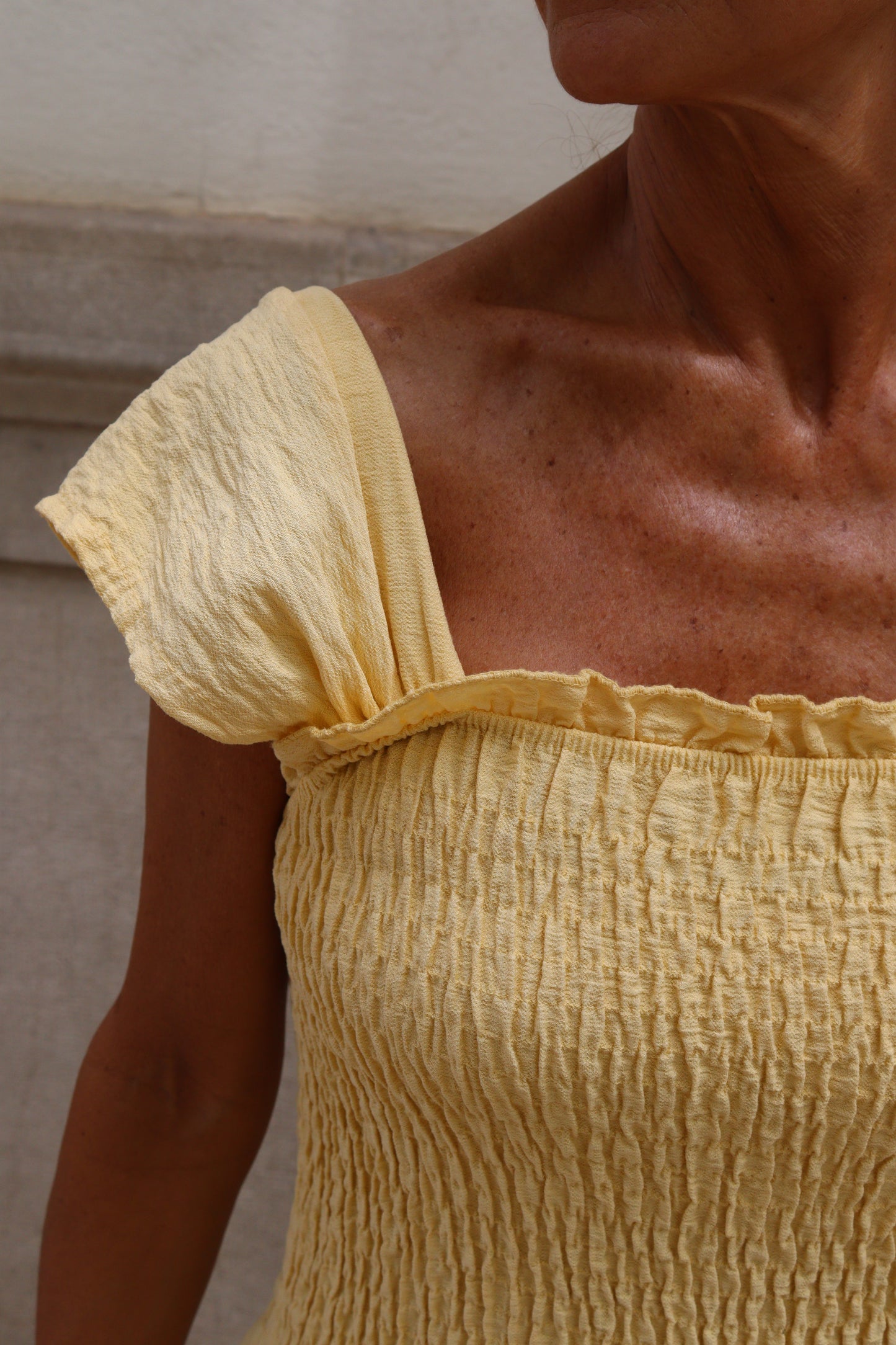 VESTIDO CLARA AMARILLO