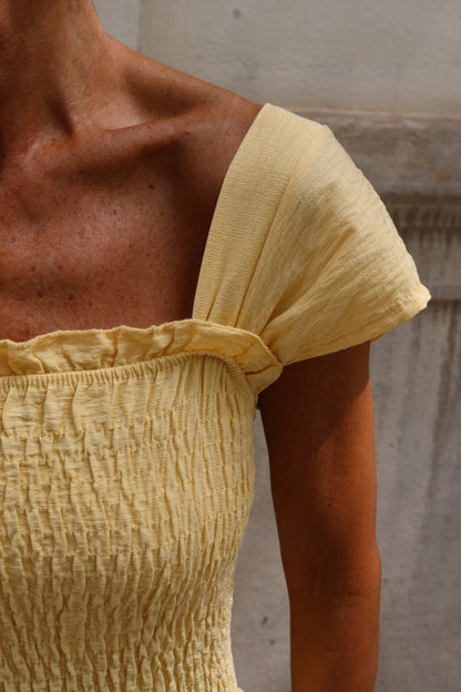 VESTIDO CLARA AMARILLO