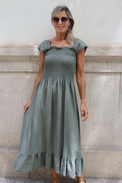 VESTIDO CLARA VERDE
