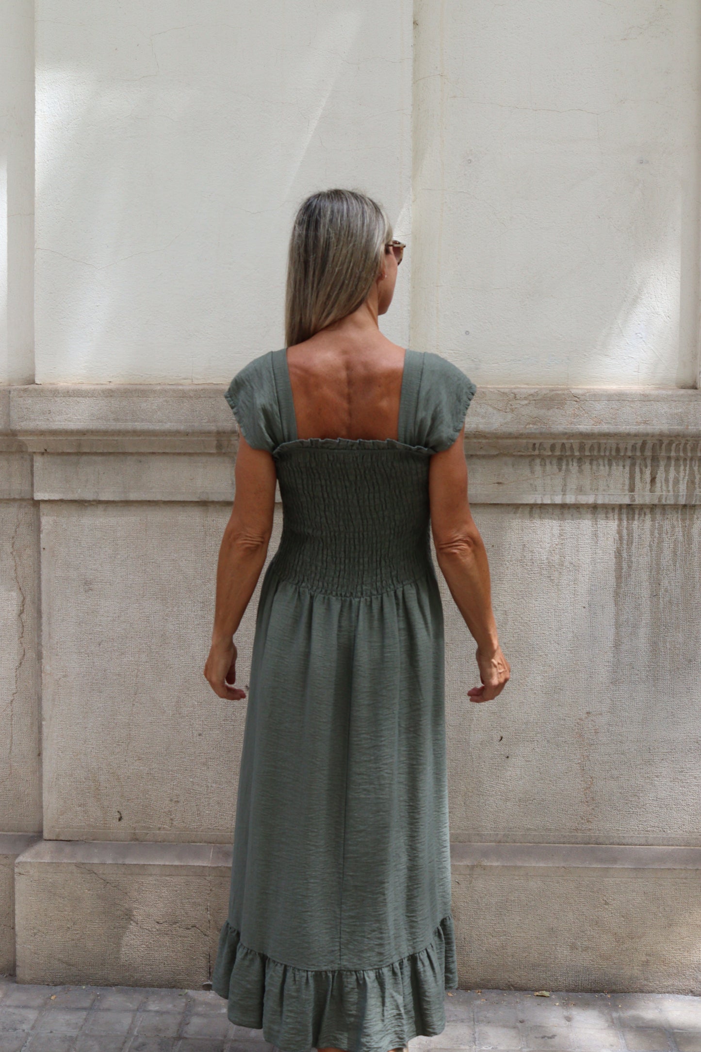 VESTIDO CLARA VERDE