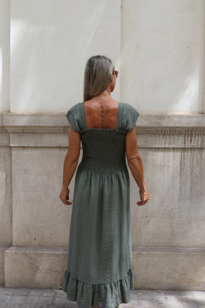 VESTIDO CLARA VERDE