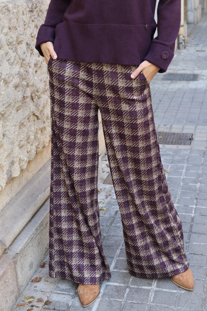 PANTALÓN GEORGIA BERENJENA