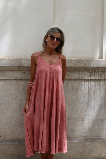 VESTIDO MONI ROSA SALMON