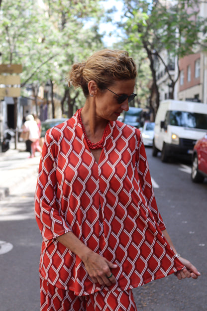 BLUSA CAPRI CORAL