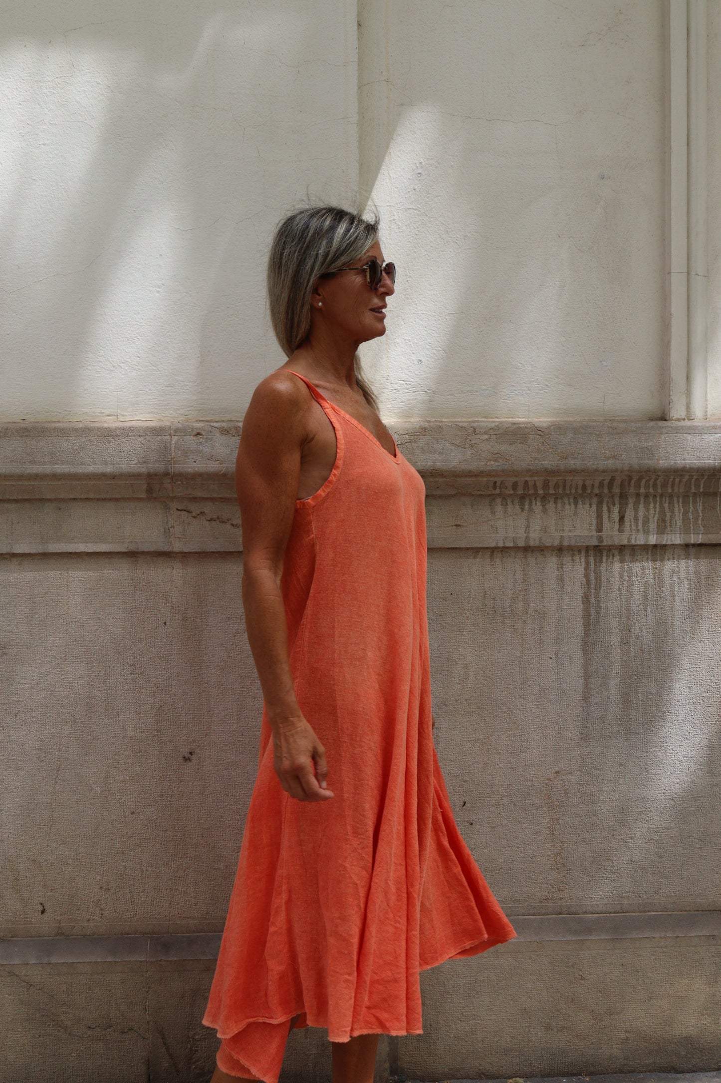 VESTIDO MONI NARANJA