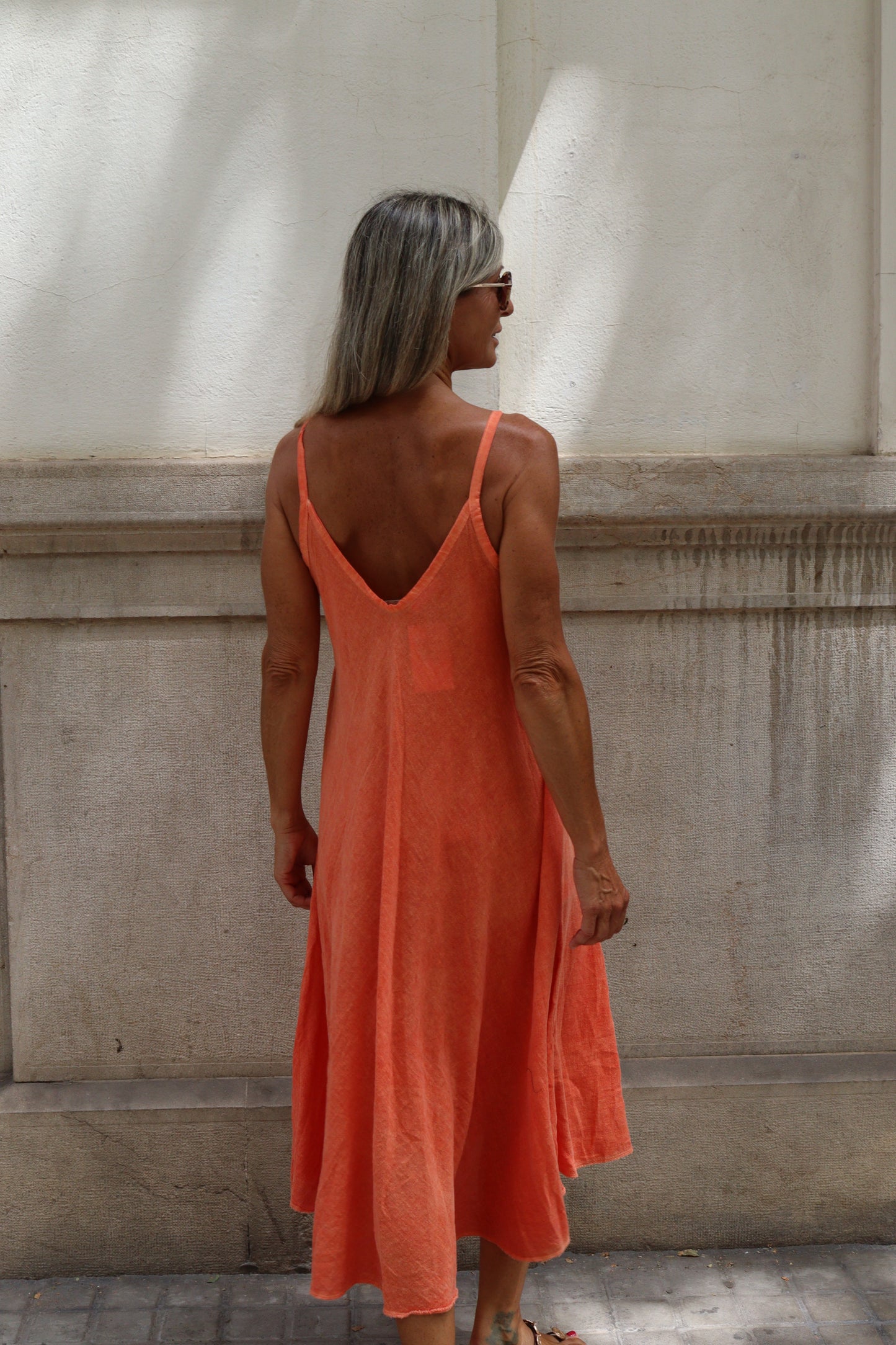 VESTIDO MONI NARANJA