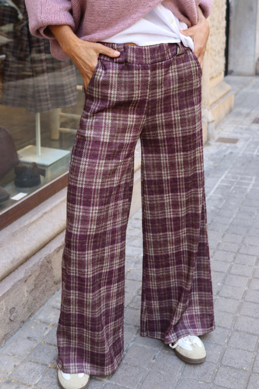 PANTALÓN LOLA BERENJENA