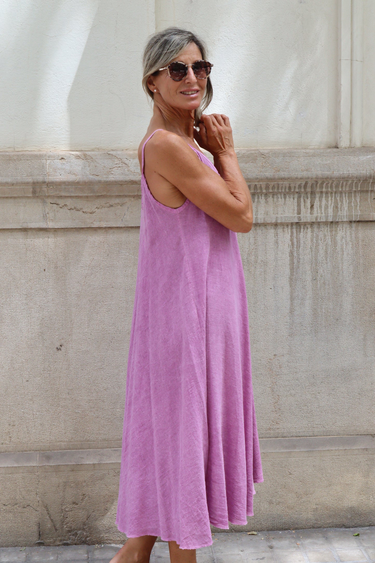 VESTIDO MONI ROSA