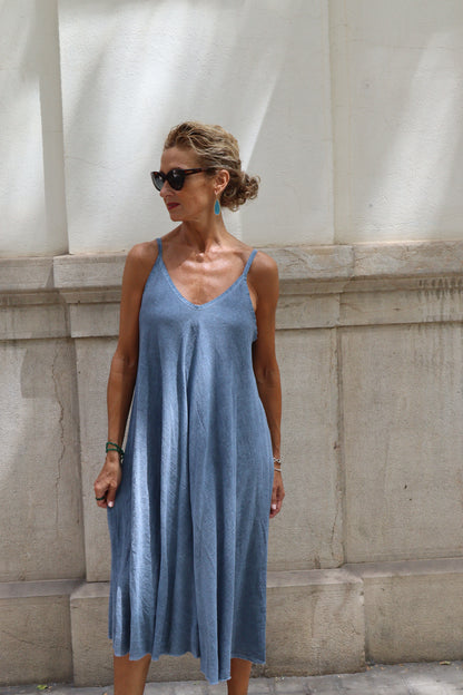 VESTIDO MONI AZUL
