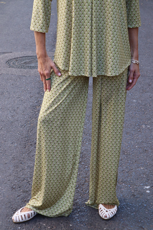 PANTALON RECTO MENORCA PISTACHO