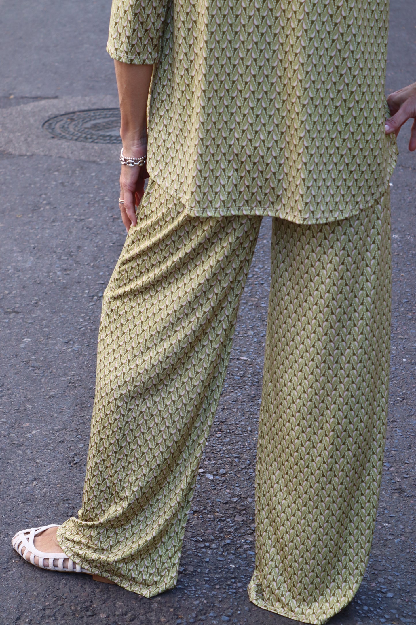 PANTALON RECTO MENORCA PISTACHO