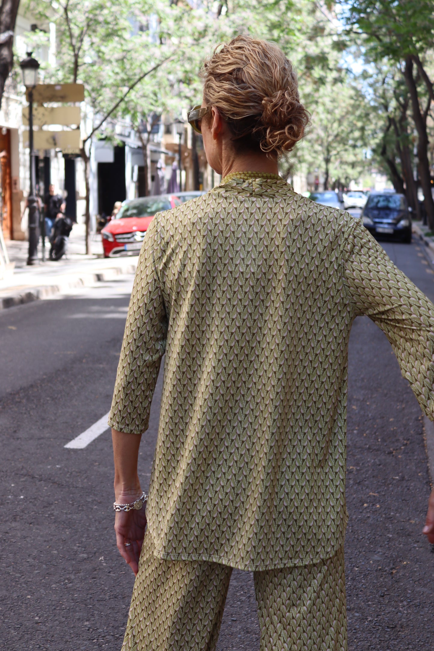 BLUSA MENORCA PISTACHO