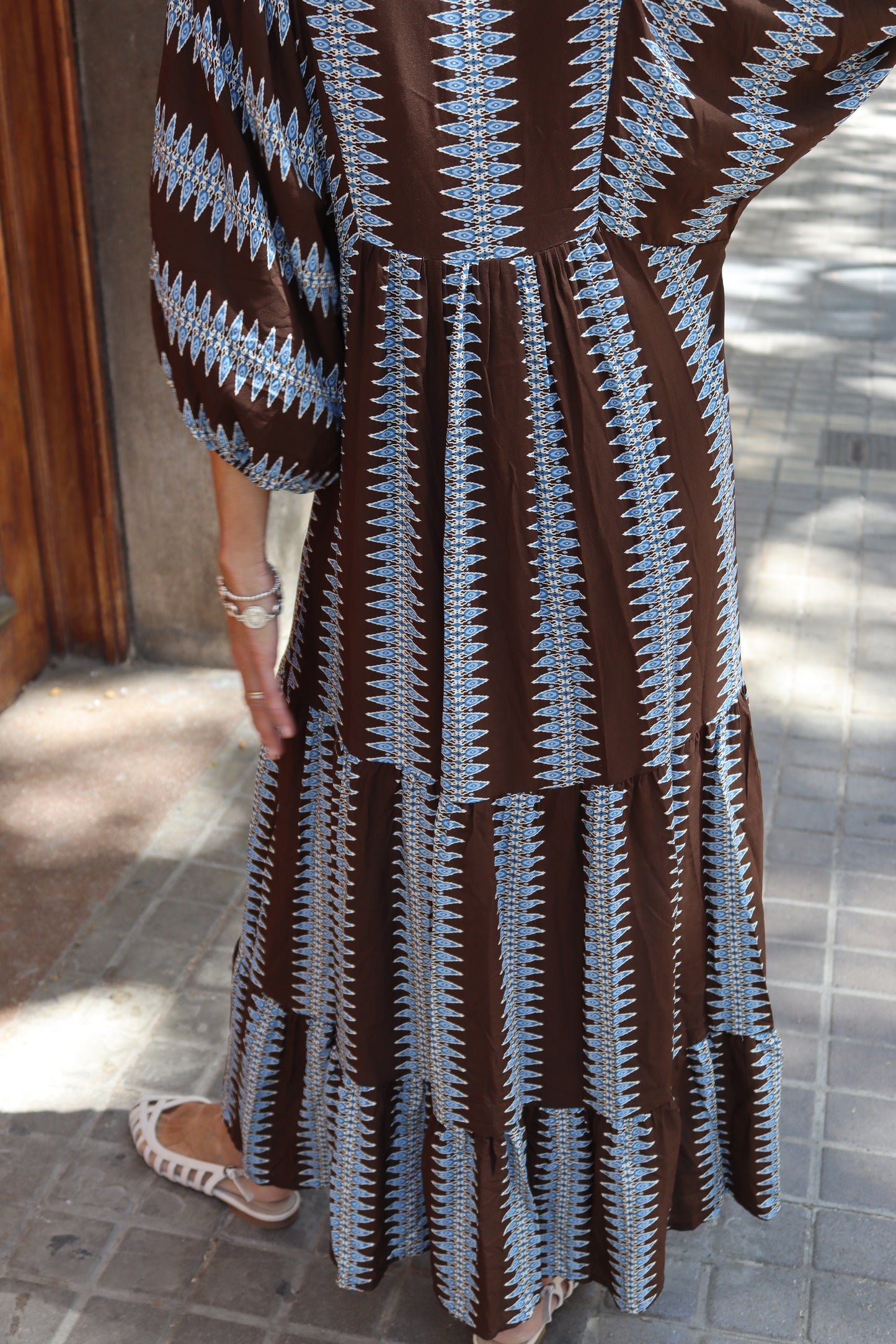 VESTIDO PRAGA CHOCOLATE