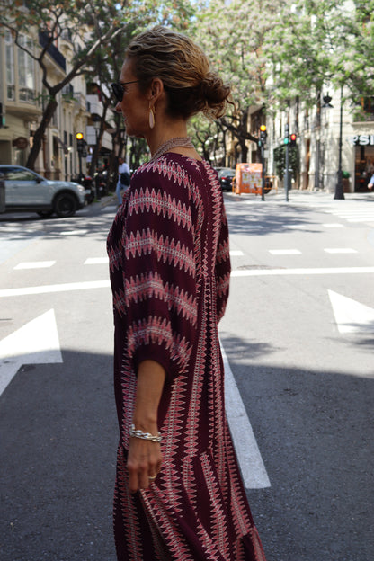 VESTIDO PRAGA BUGANVILLA