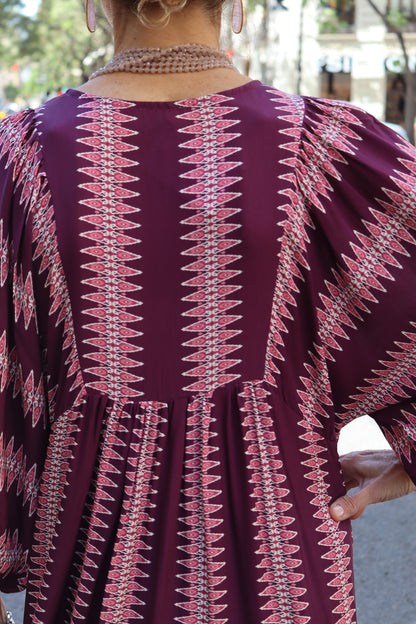 VESTIDO PRAGA BUGANVILLA