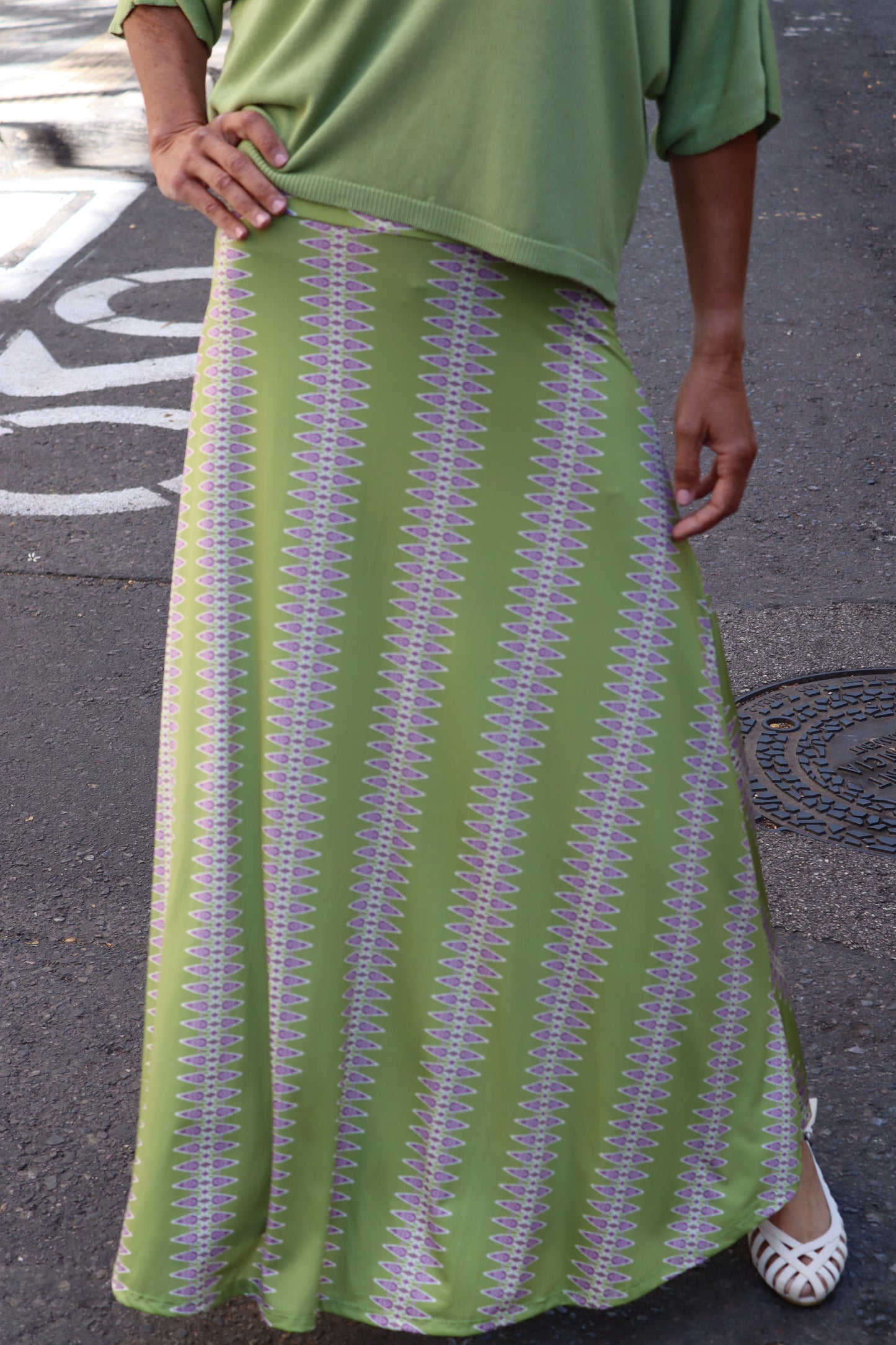 FALDA PRAGA VERDE