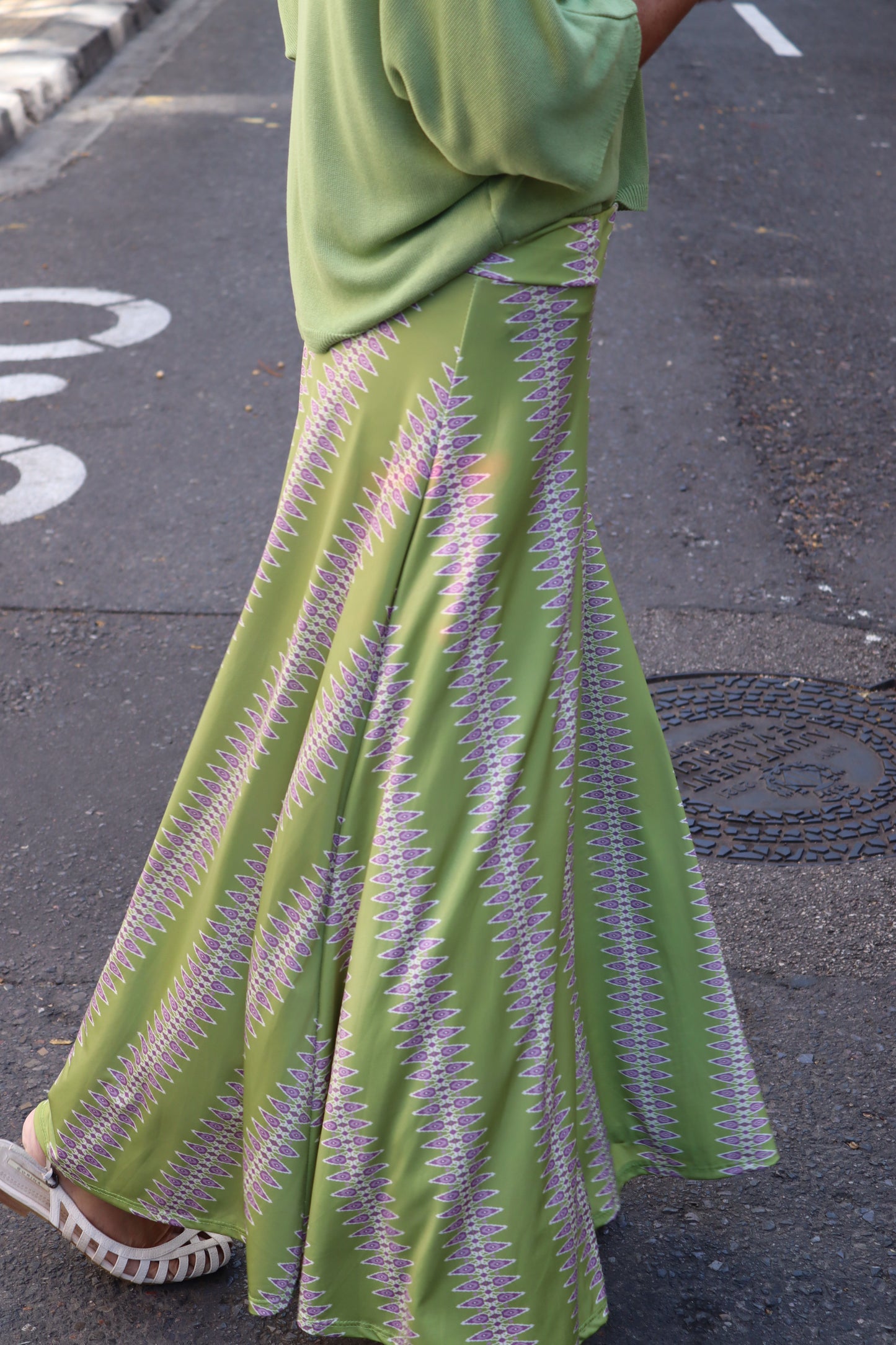 FALDA PRAGA VERDE