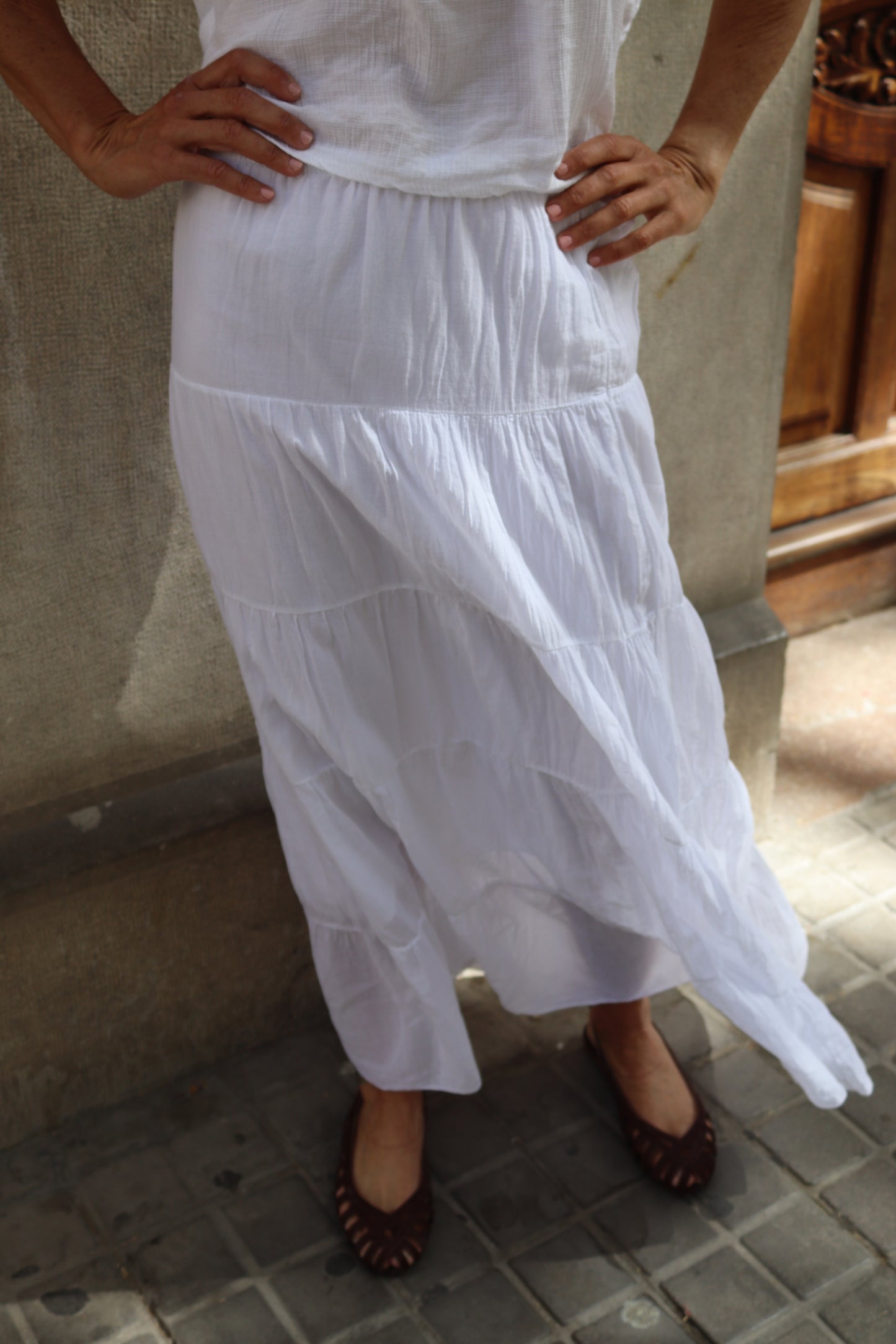FALDA DIMAR BLANCA