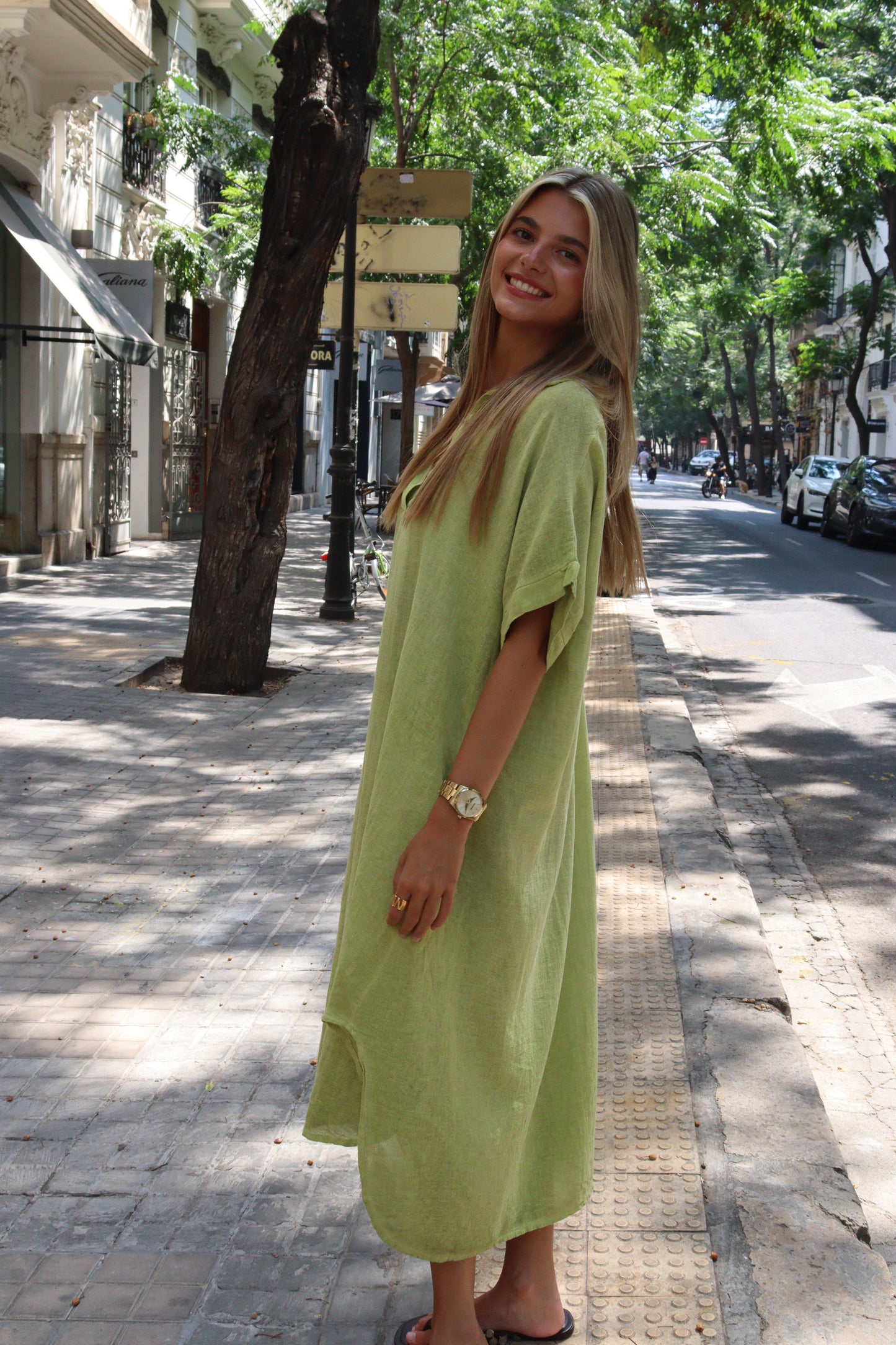 CAMISOLA SOFIA PISTACHO