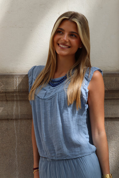 BLUSA ALE AZUL