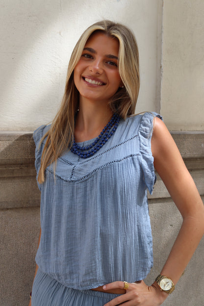 BLUSA ALE AZUL