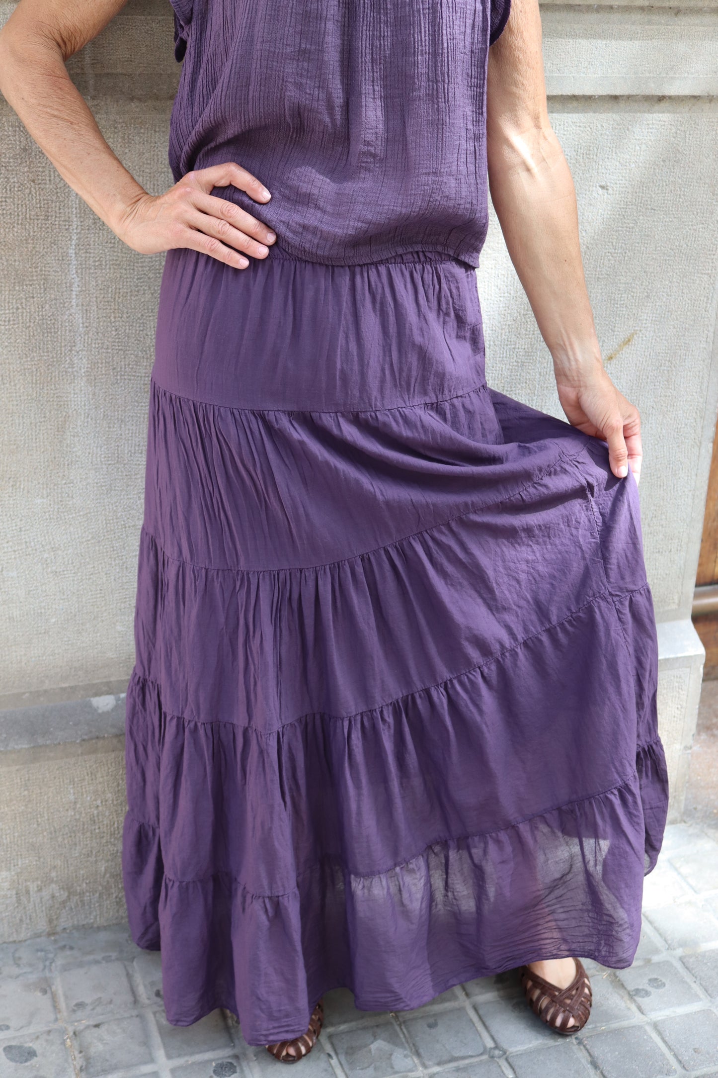 FALDA DIMAR MORADA