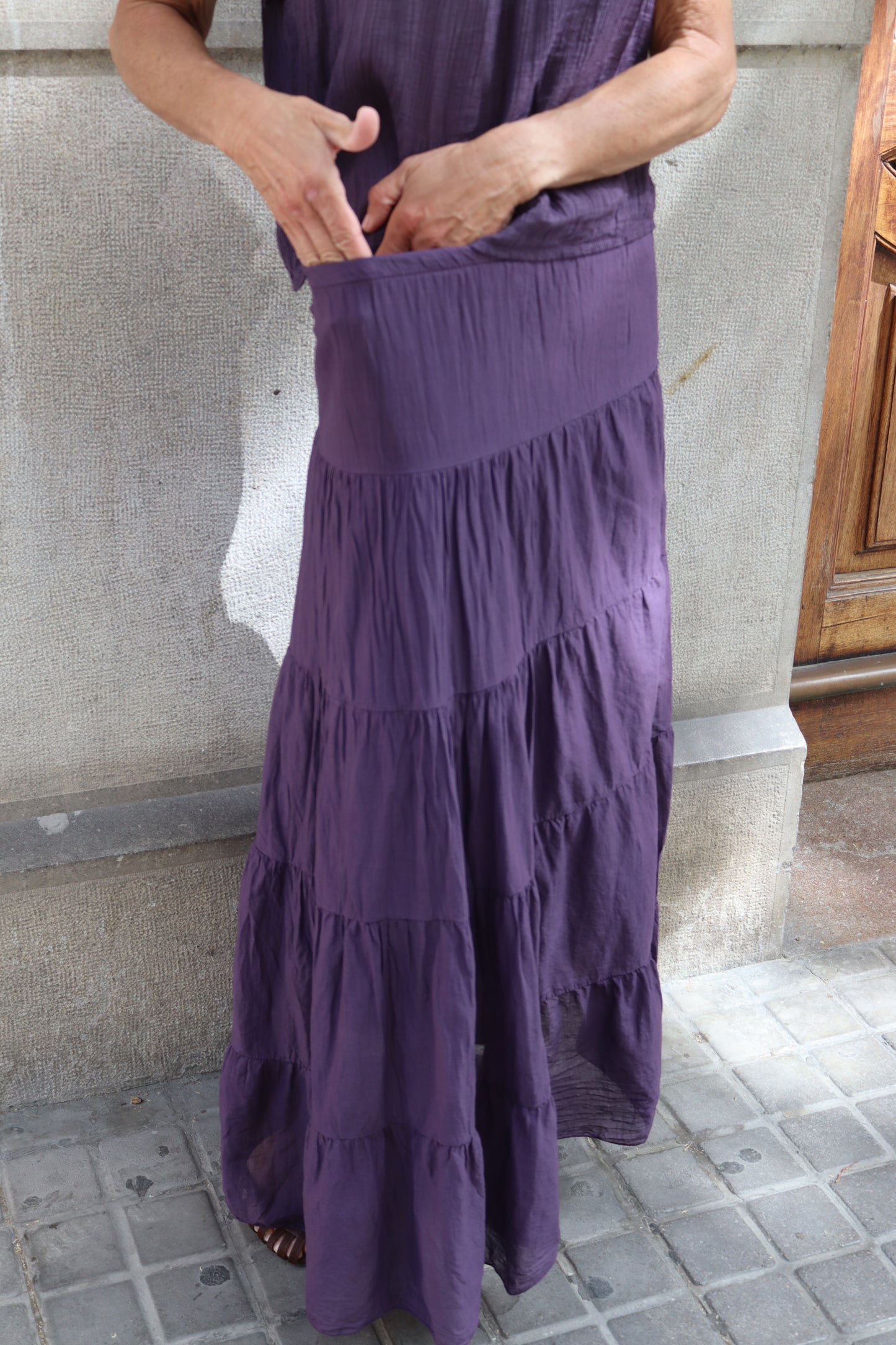 FALDA DIMAR MORADA
