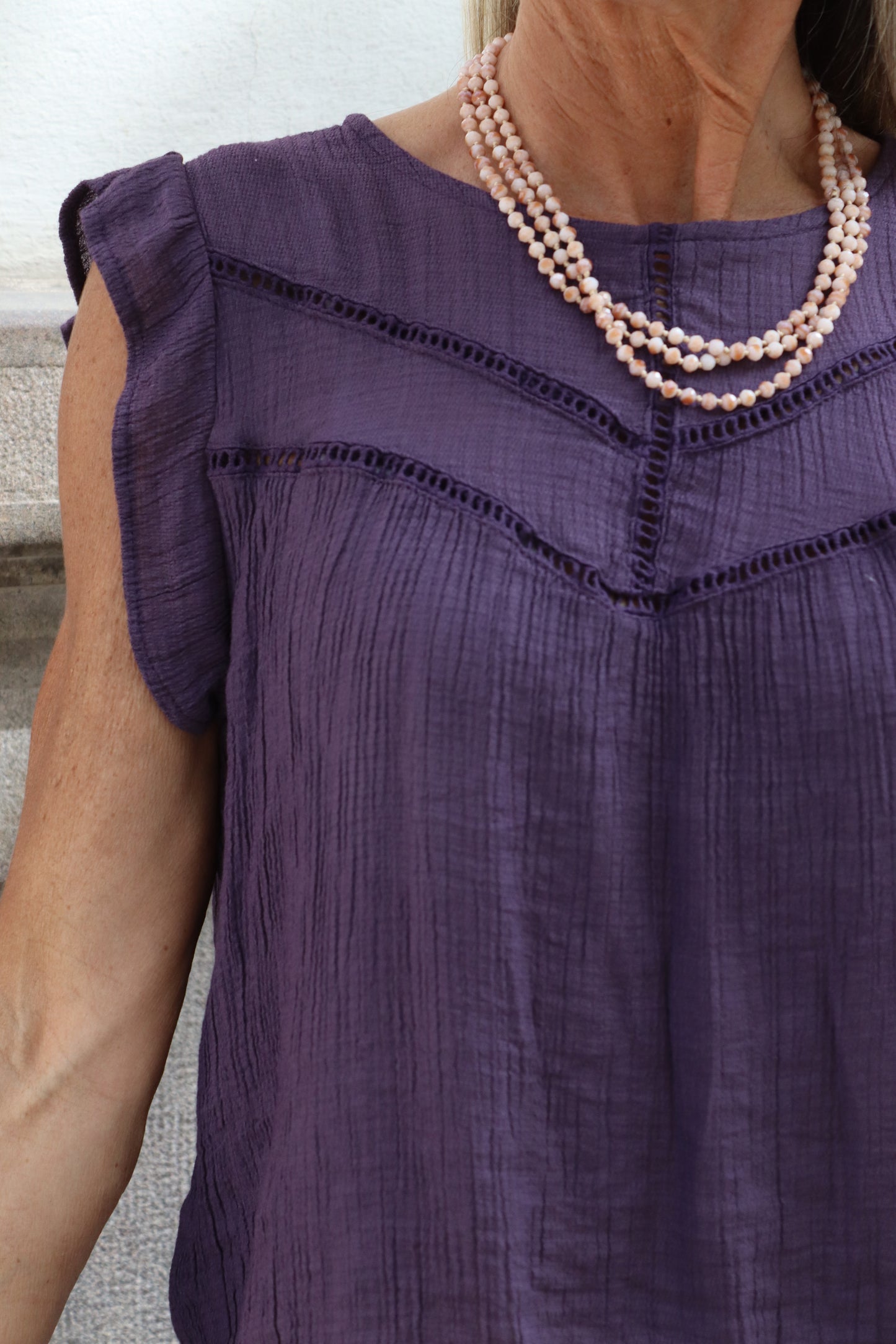 BLUSA ALE MORADA