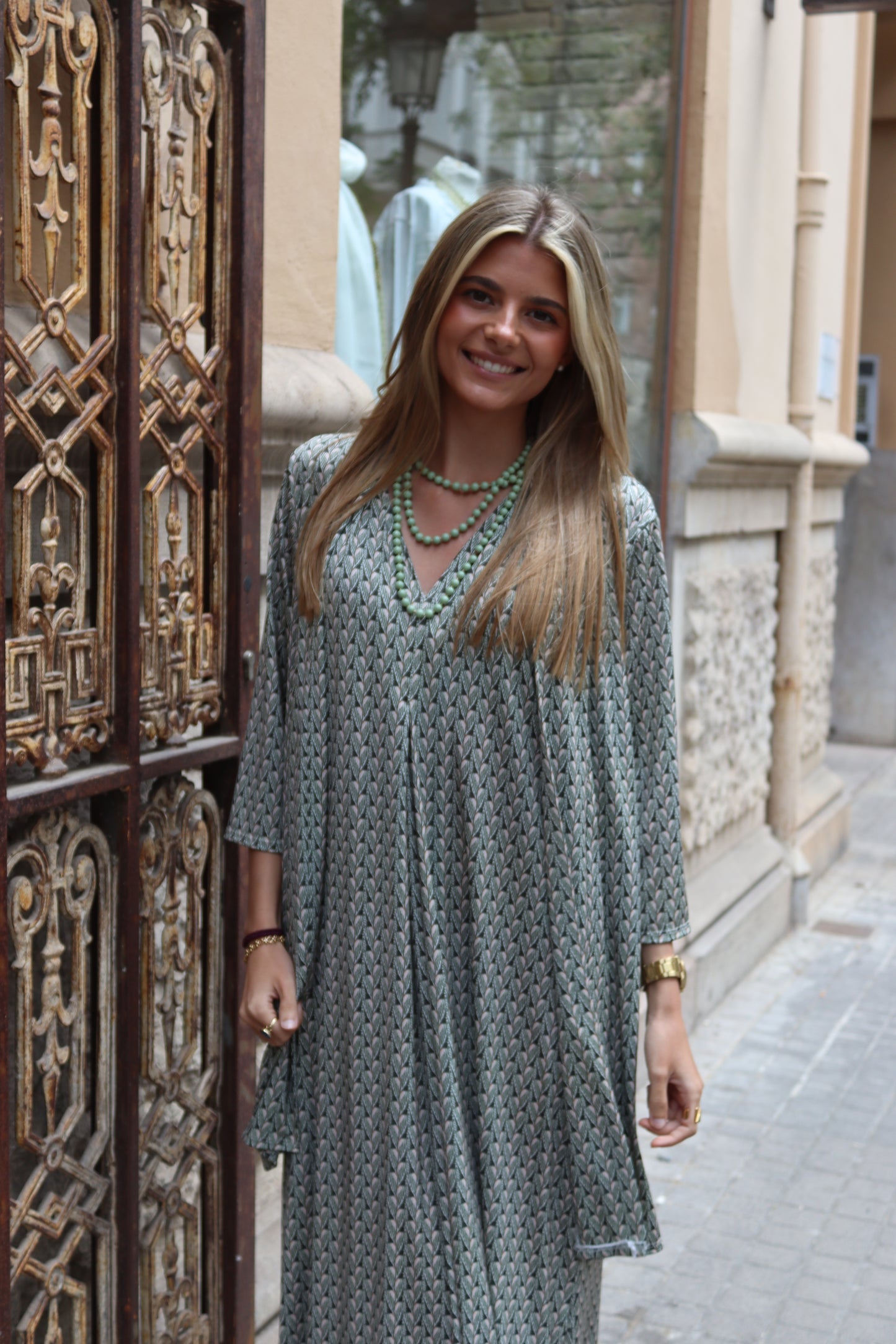 KIMONO MENORCA VERDE