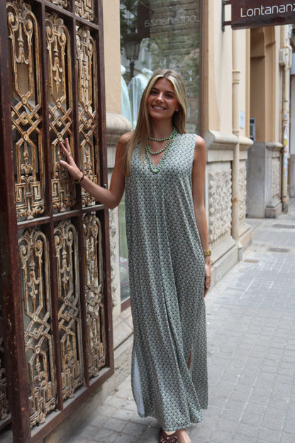 VESTIDO MENORCA VERDE
