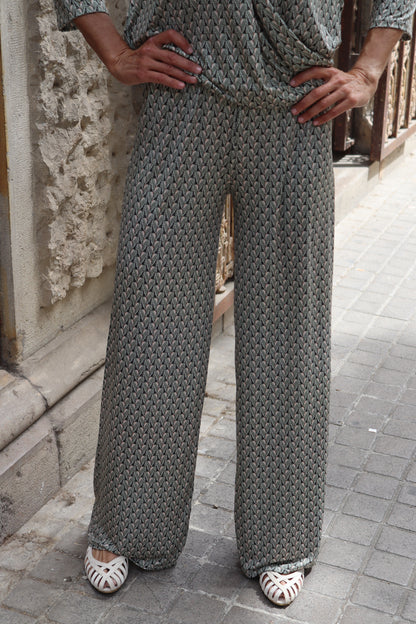 PANTALON MENORCA RECTO VERDE