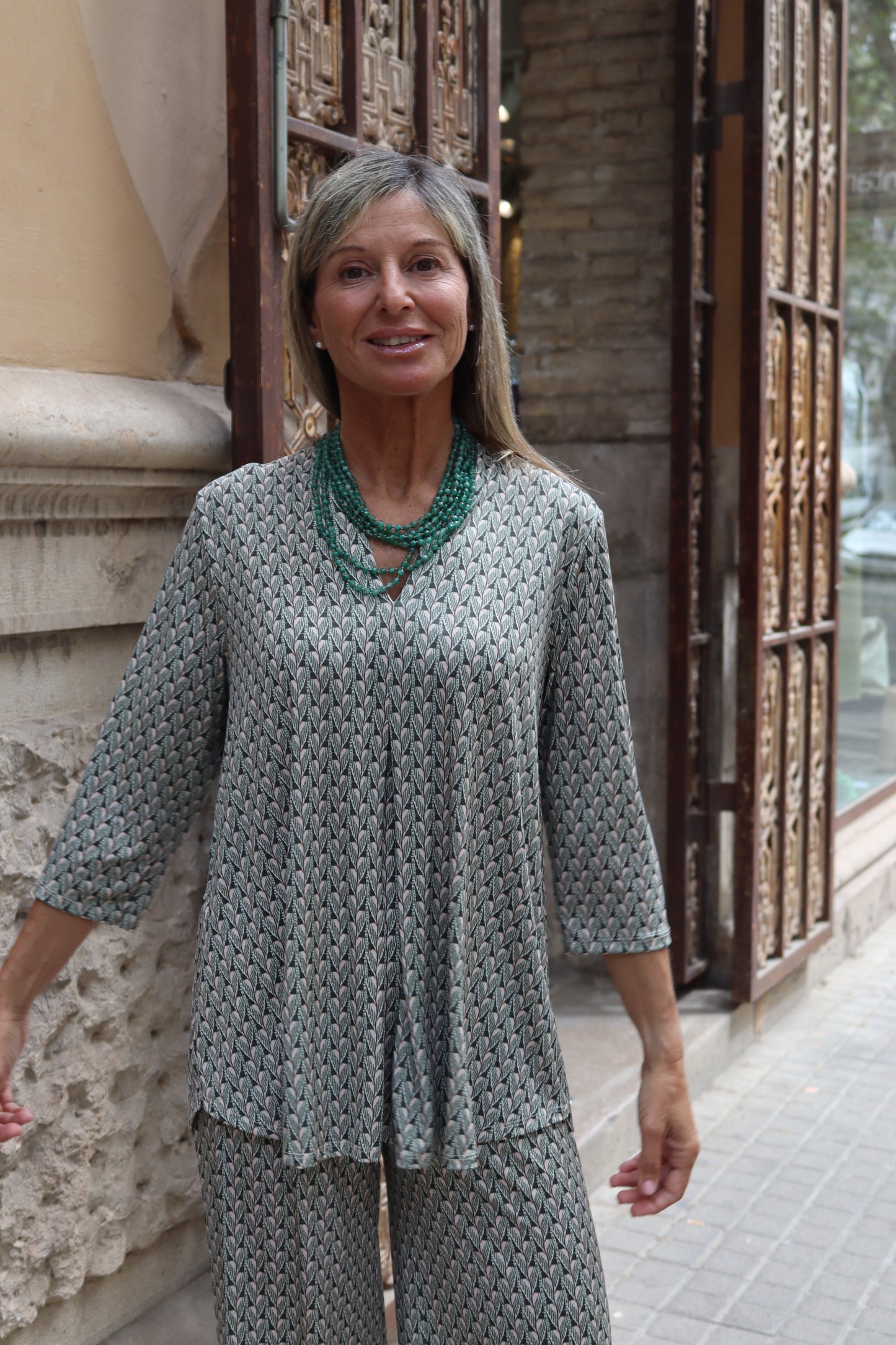 BLUSA MENORCA VERDE