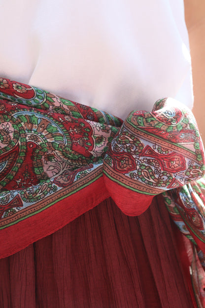 PAÑUELO SEDA ESTAMPADO UNICO GRVA