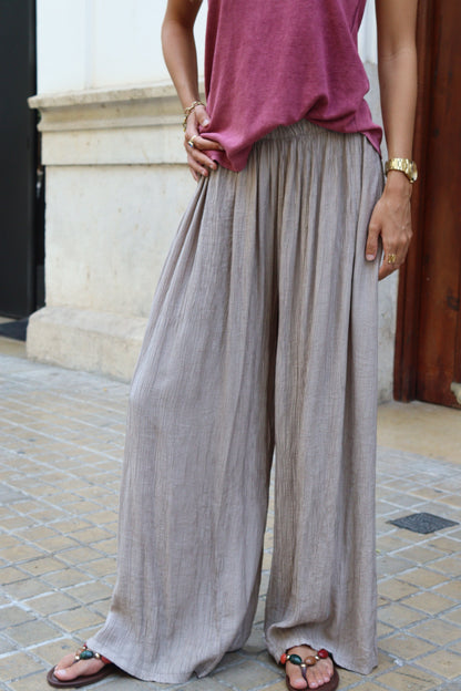 PANTALÓN BAMBULA BLANCO ROTO