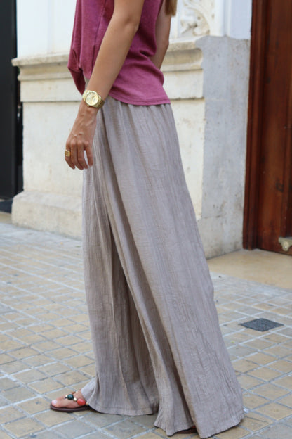PANTALÓN BAMBULA BLANCO ROTO