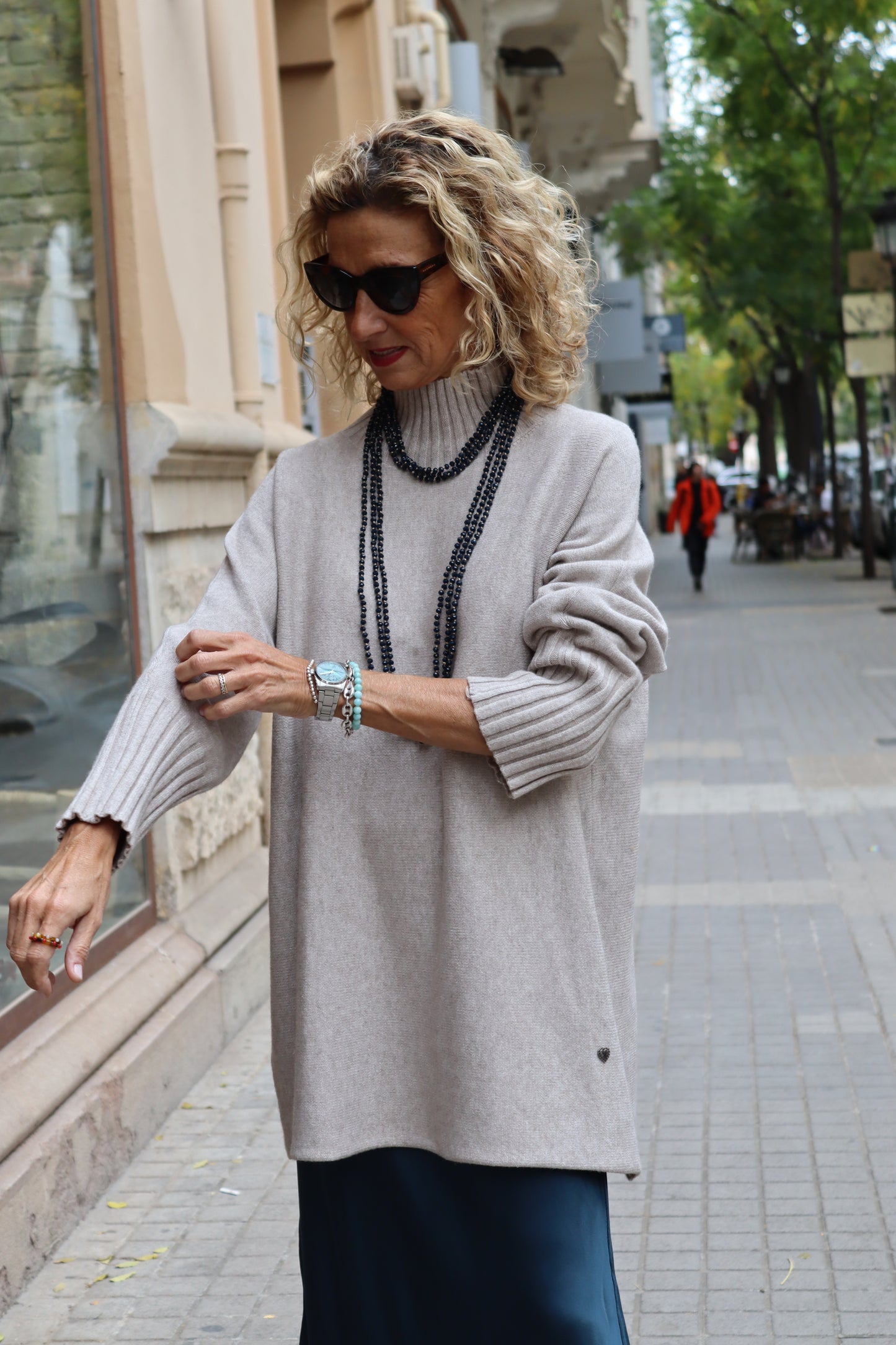 JERSEY VICTORIA LARGO BEIGE