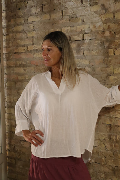 CAMISA LEA BLANCA