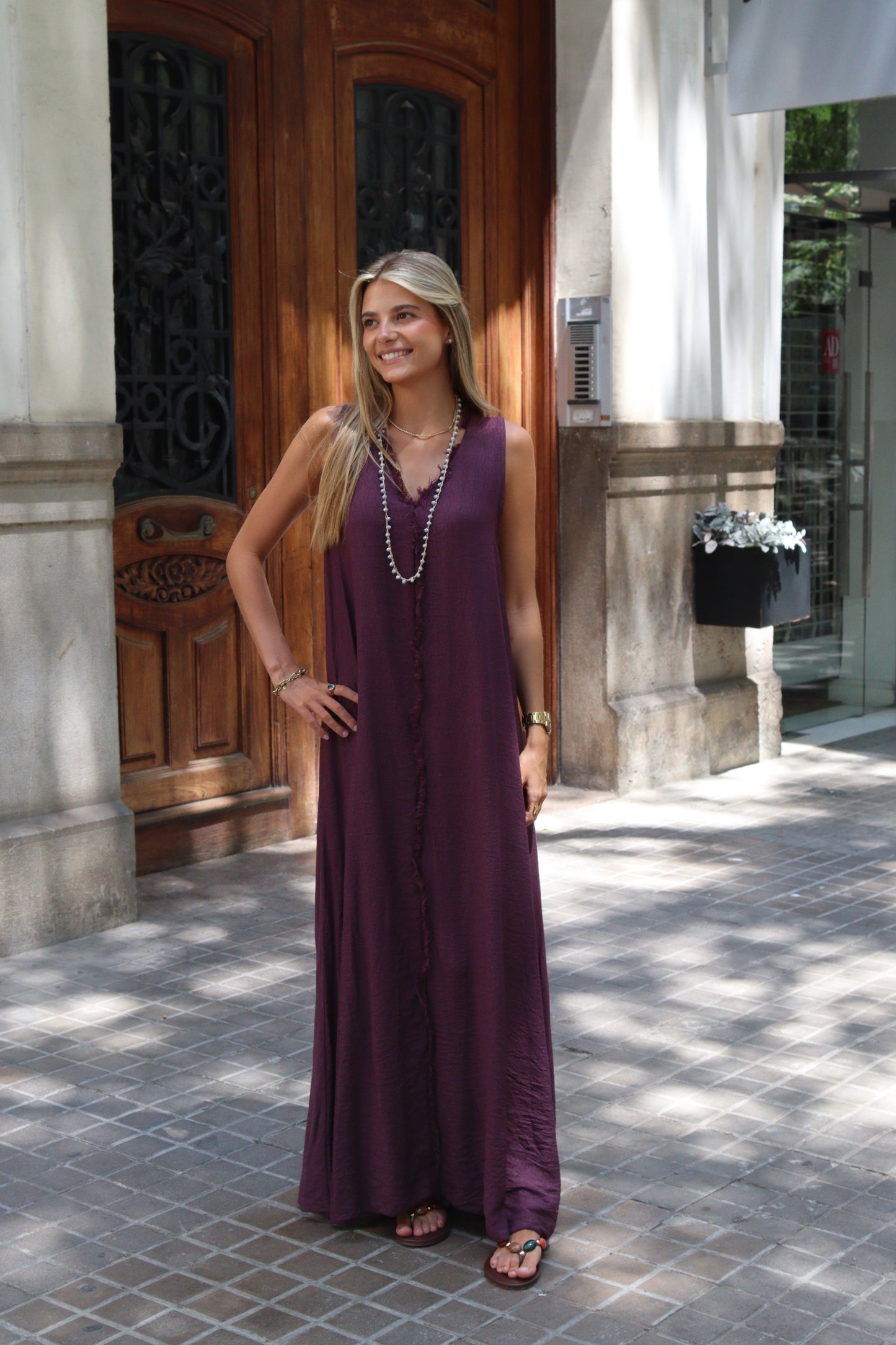 VESTIDO TORINO BUGANVILLA