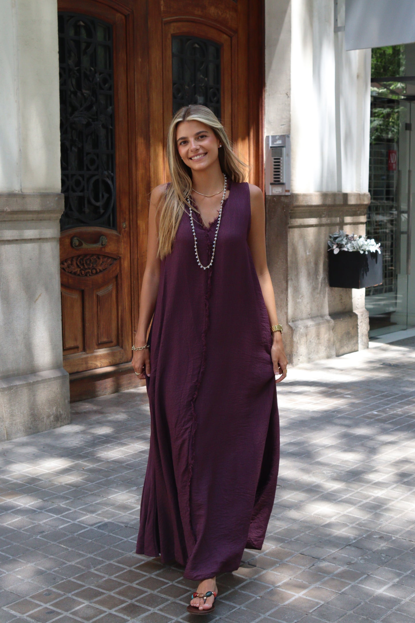 VESTIDO TORINO BUGANVILLA