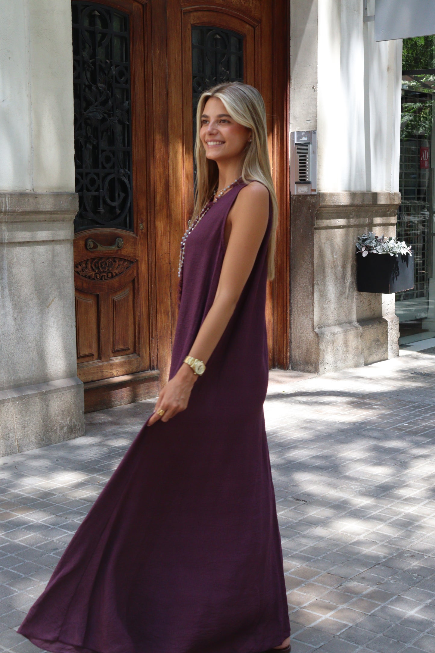 VESTIDO TORINO BUGANVILLA