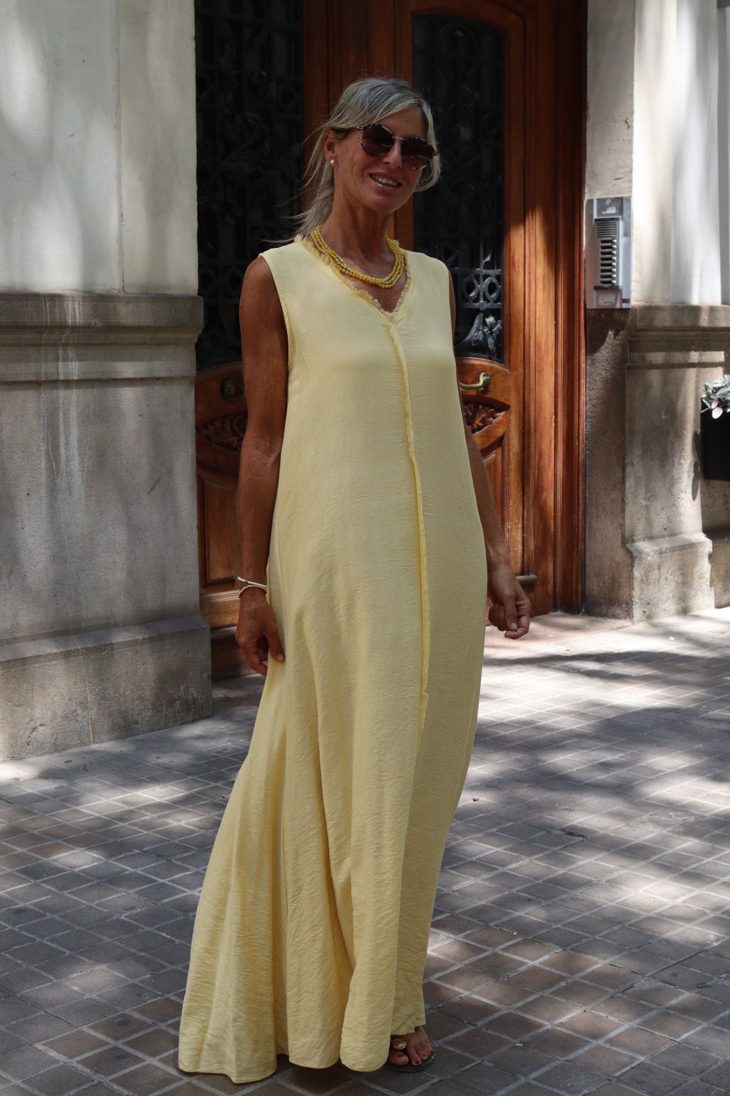 VESTIDO TORINO AMARILLO
