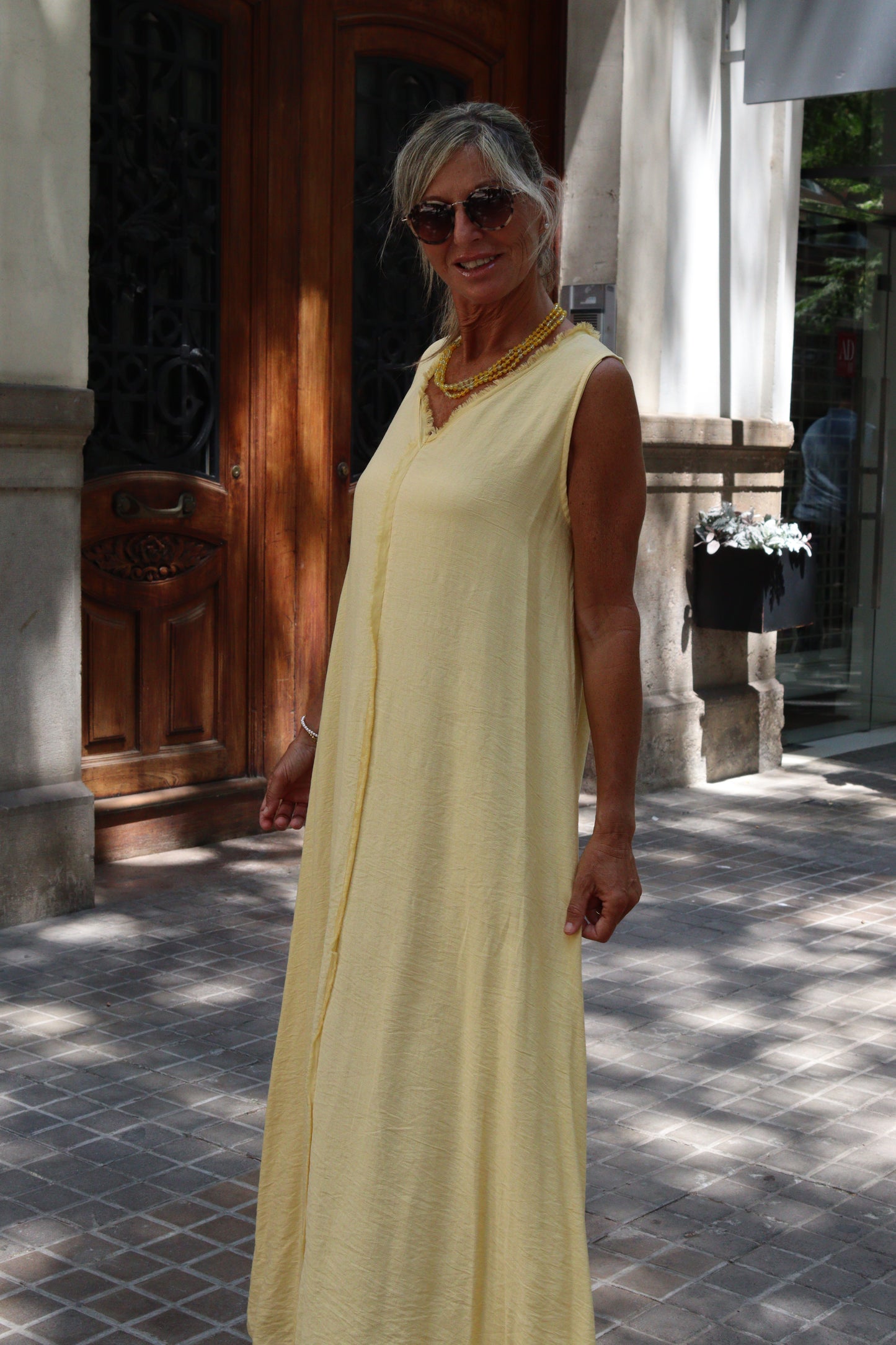 VESTIDO TORINO AMARILLO