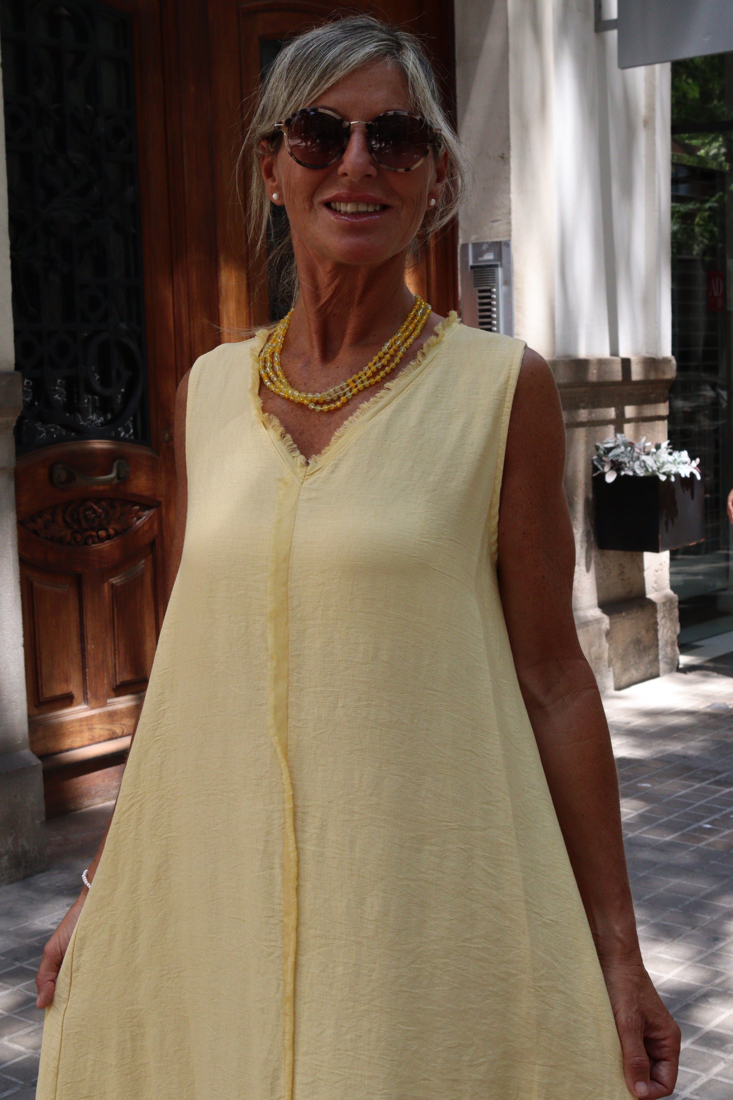 VESTIDO TORINO AMARILLO
